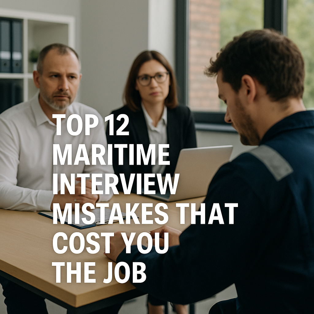 Top 12 Maritime Interview Mistakes That Cost You the Job