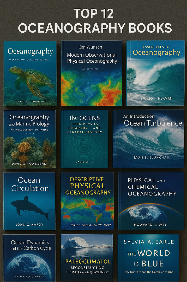 Top 12 Oceanography Books: Essential Reading for Maritime Professionals and Students