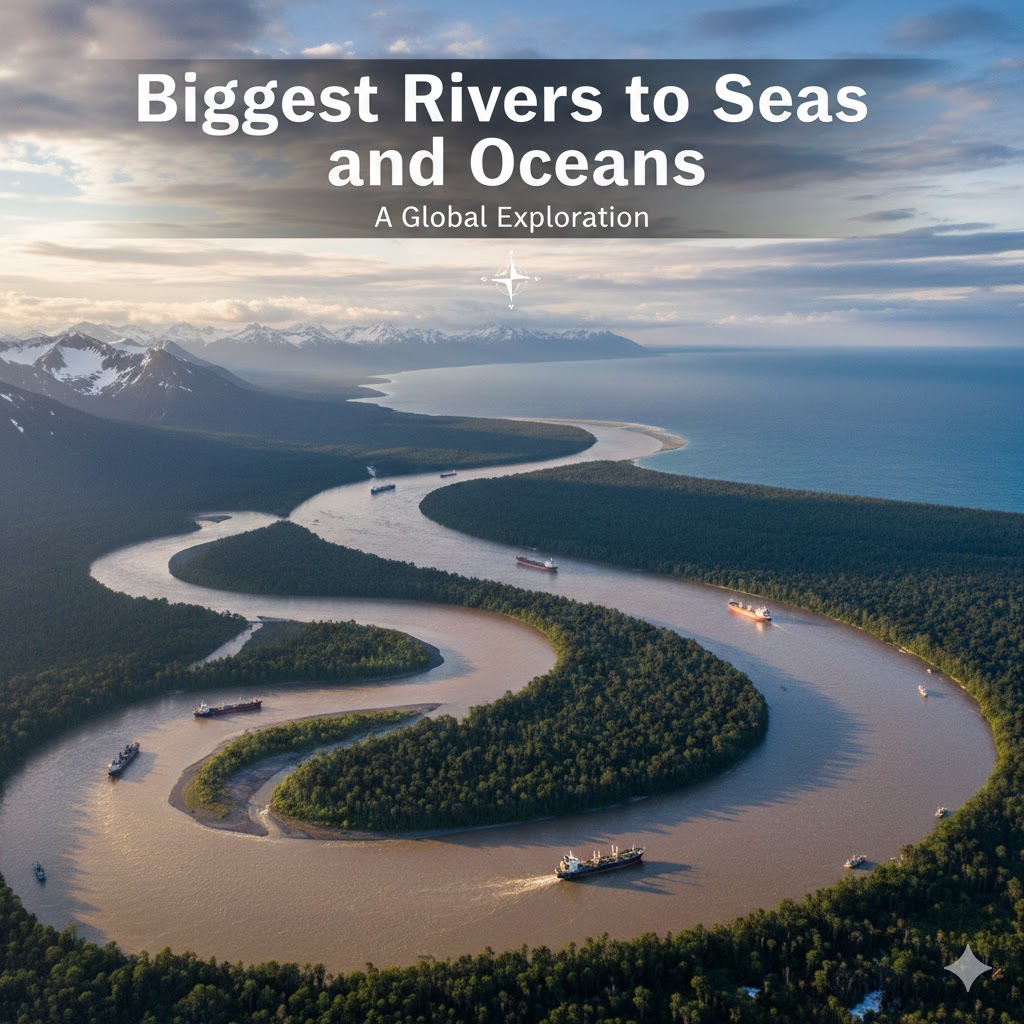 Top 12 Rivers Delivering the Most Water to Seas and Oceans
