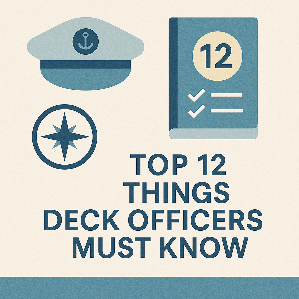Top 12 Things Deck Officers Must Know When Operating the Main Engine from the Bridge