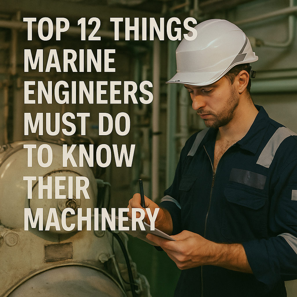 Top 12 Things Marine Engineers Must Do to Know Their Machinery Inside Out