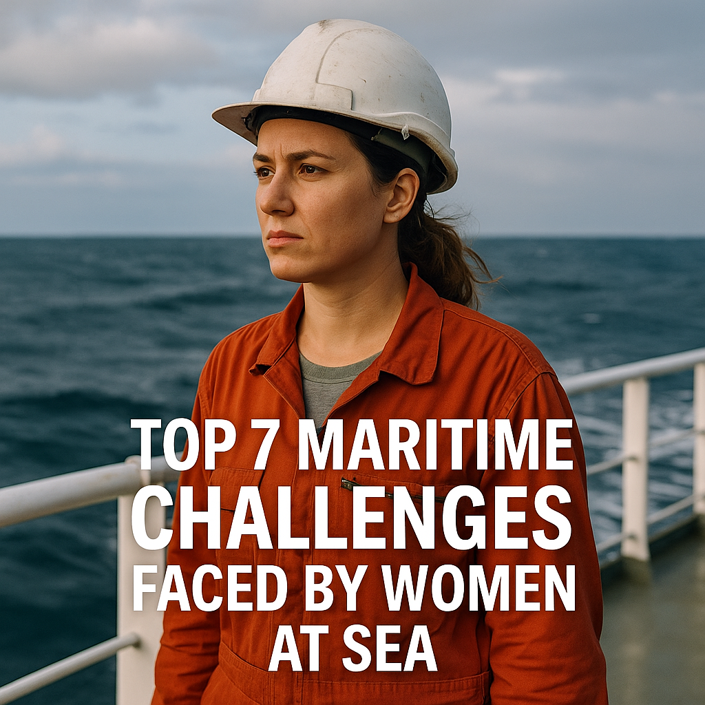 Top 7 Maritime Challenges Faced by Women at Sea — And How We Can Solve Them ⚓🌊