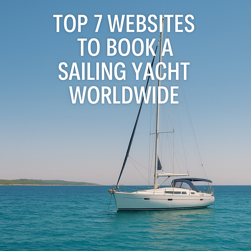 Top 7 Websites to Book a Sailing Yacht Worldwide