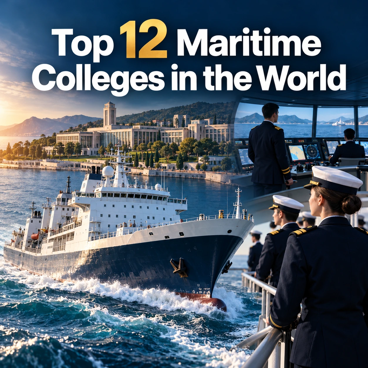 Top 12 Maritime Colleges in the World (2025 Rankings)