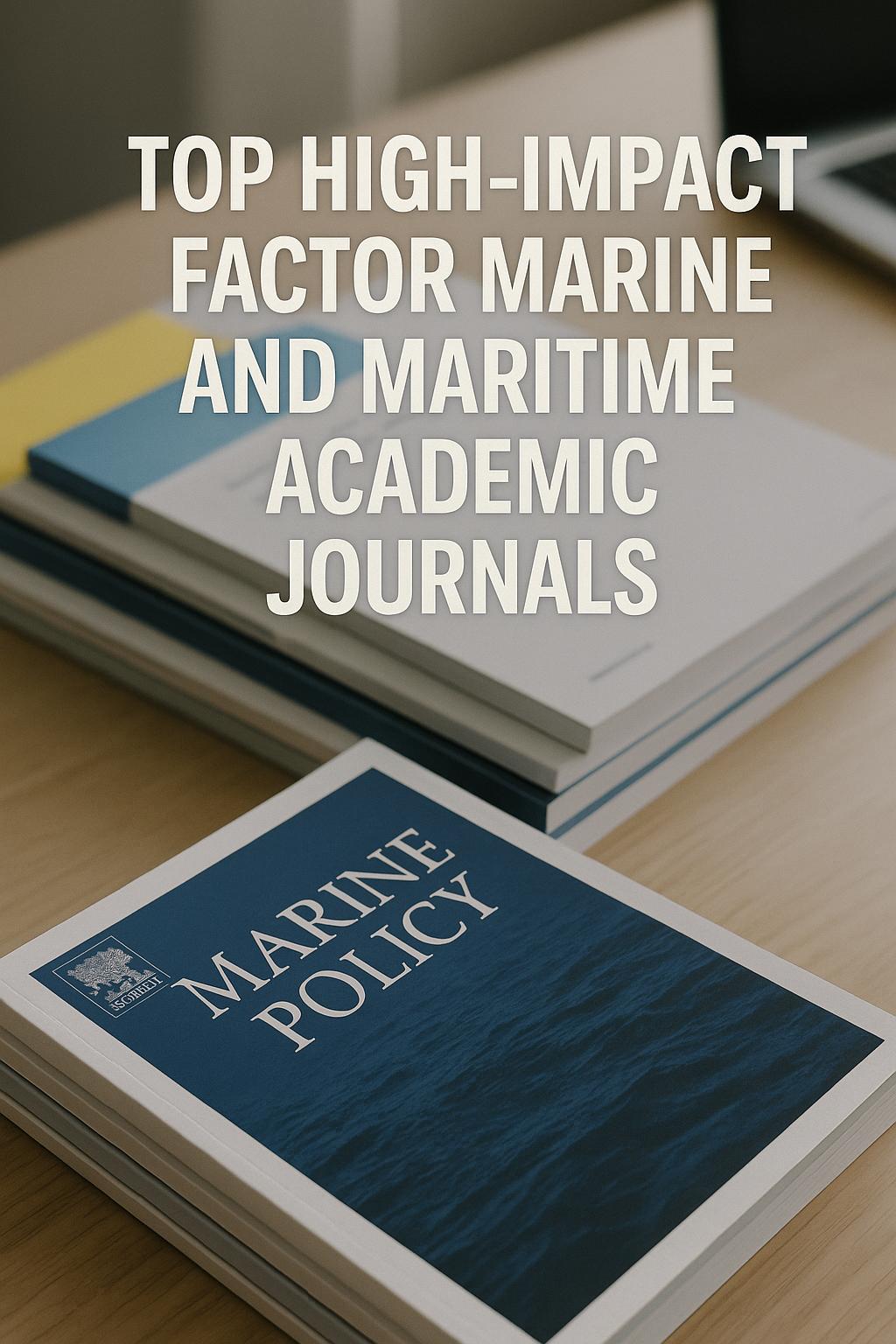 Top High-Impact Factor Marine and Maritime Academic Journals