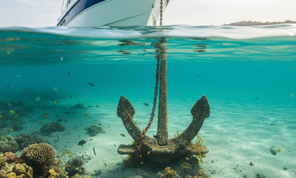 Unveiling the Impacts of Anchor Scour, Vessel Moorings, and Associated Infrastructure on Marine Habitats
