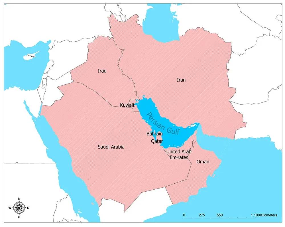 How the Economies of Persian Gulf Countries Depend on Oil & Gas Resources