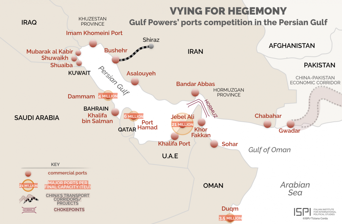 Logistics Hubs and Inland Ports Around the Persian Gulf