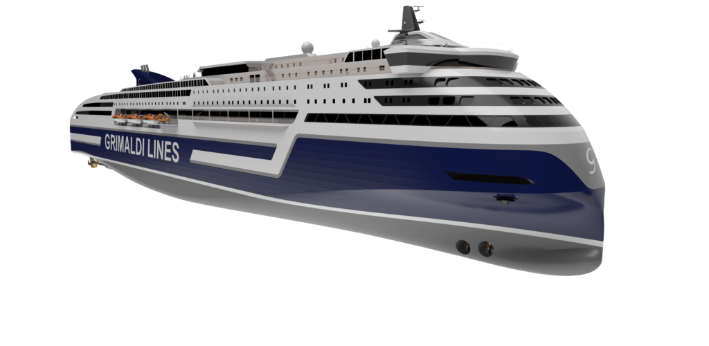 Grimaldi Group Orders Six Methanol-Powered RoPax Ferries