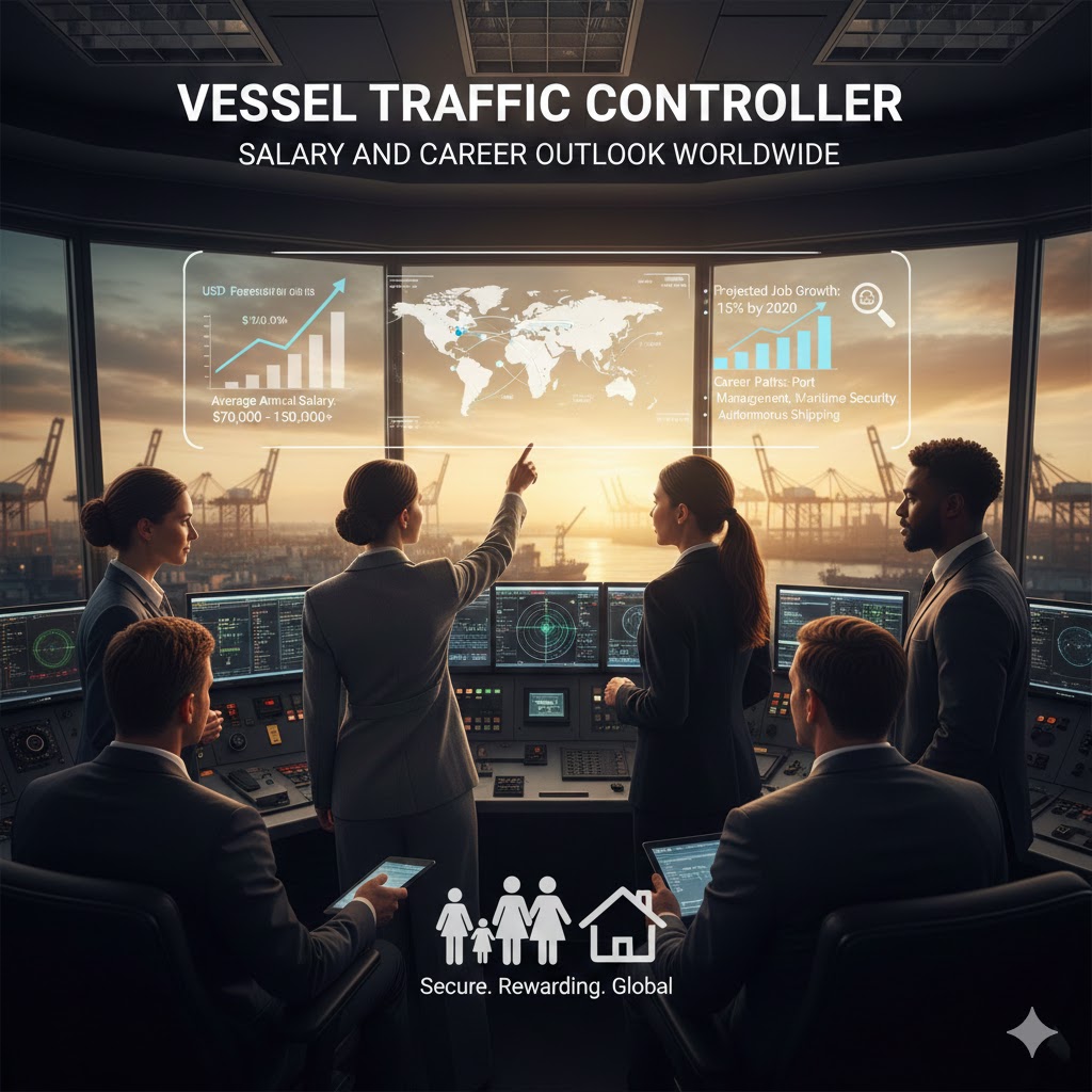 Vessel Traffic Controller Salary and Career Outlook Worldwide